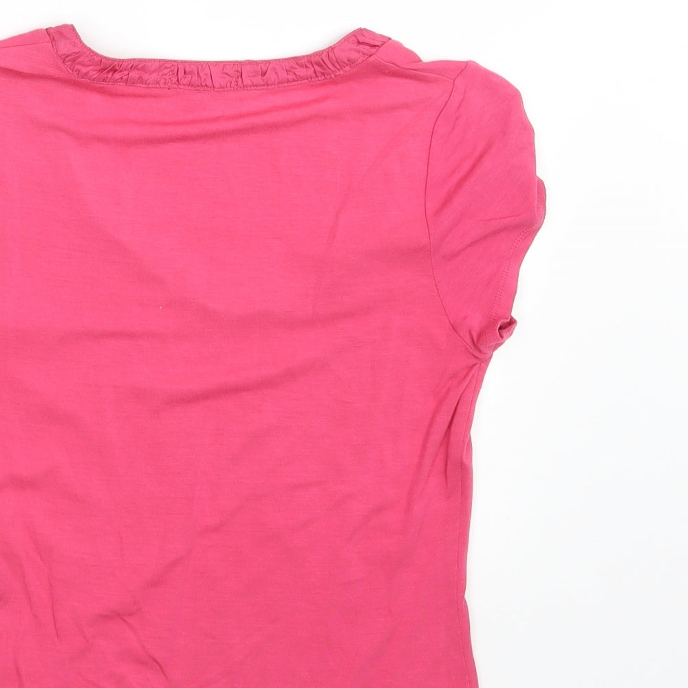 Linea Womens Pink   Basic T-Shirt Size S