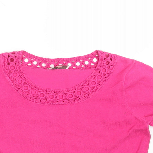 CC Womens Pink   Pullover Jumper Size S