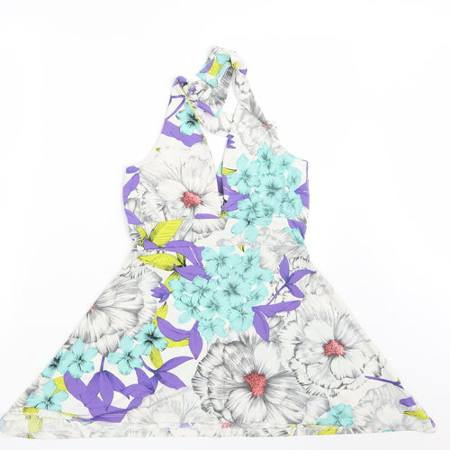 Definitions  Womens Multicoloured Floral  A-Line  Size 10