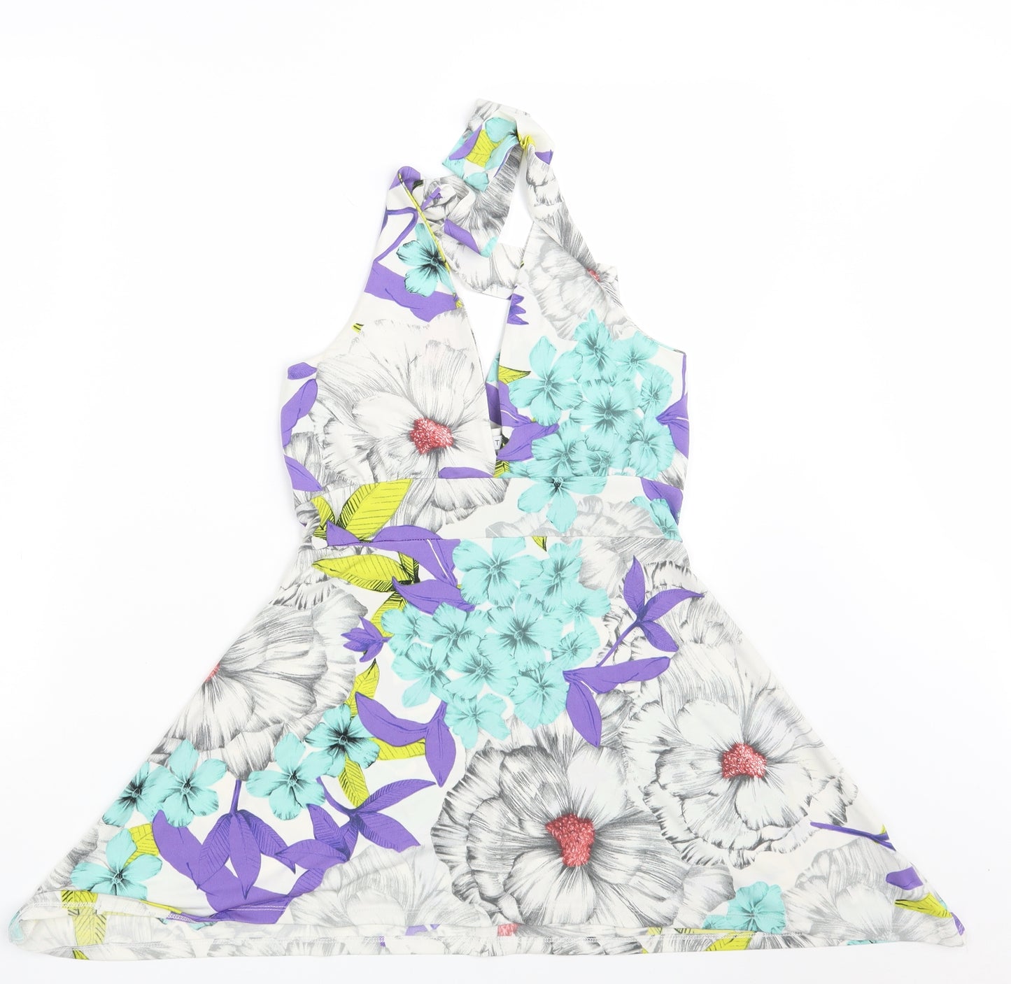 Definitions  Womens Multicoloured Floral  A-Line  Size 10