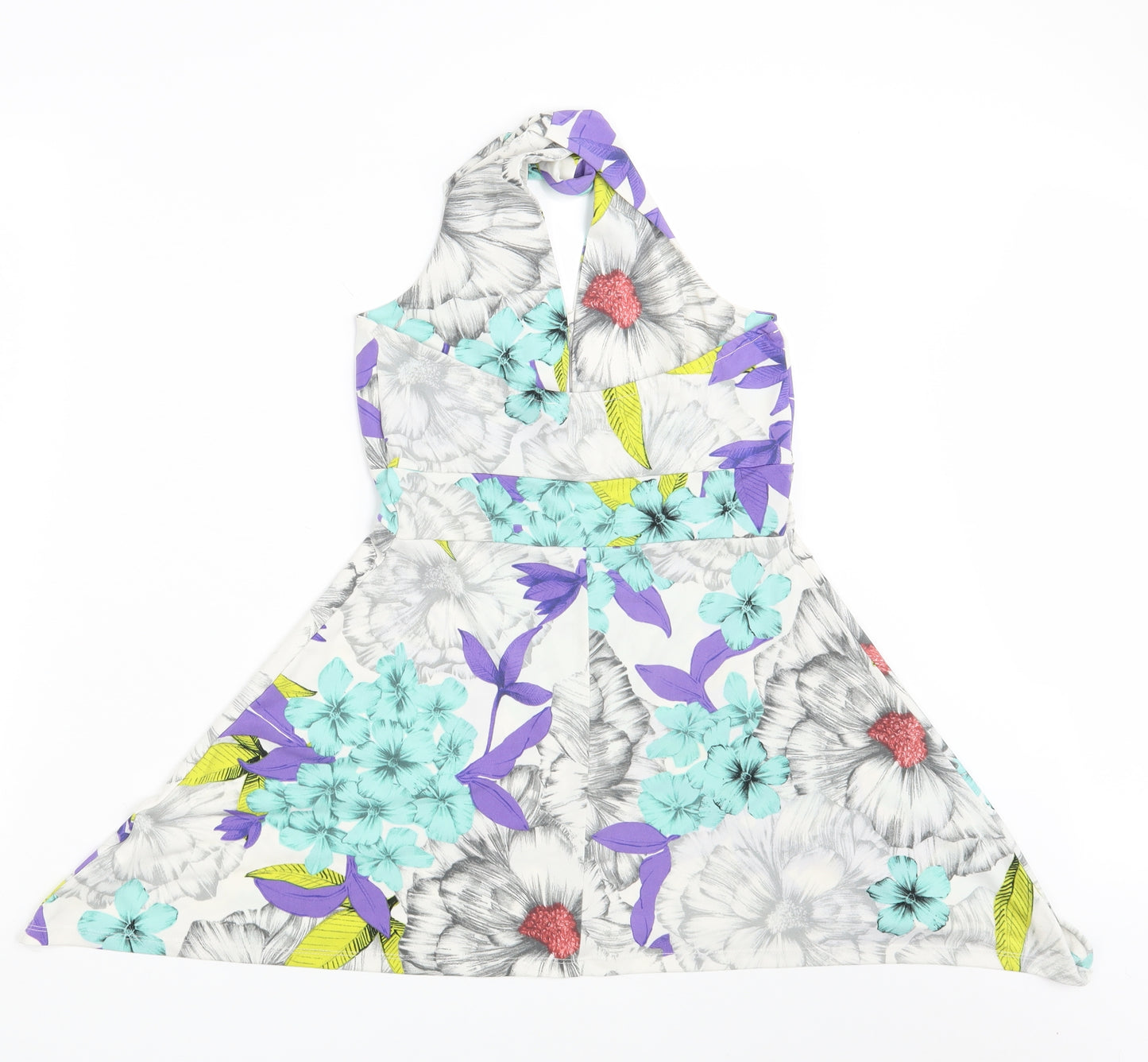 Definitions  Womens Multicoloured Floral  A-Line  Size 10