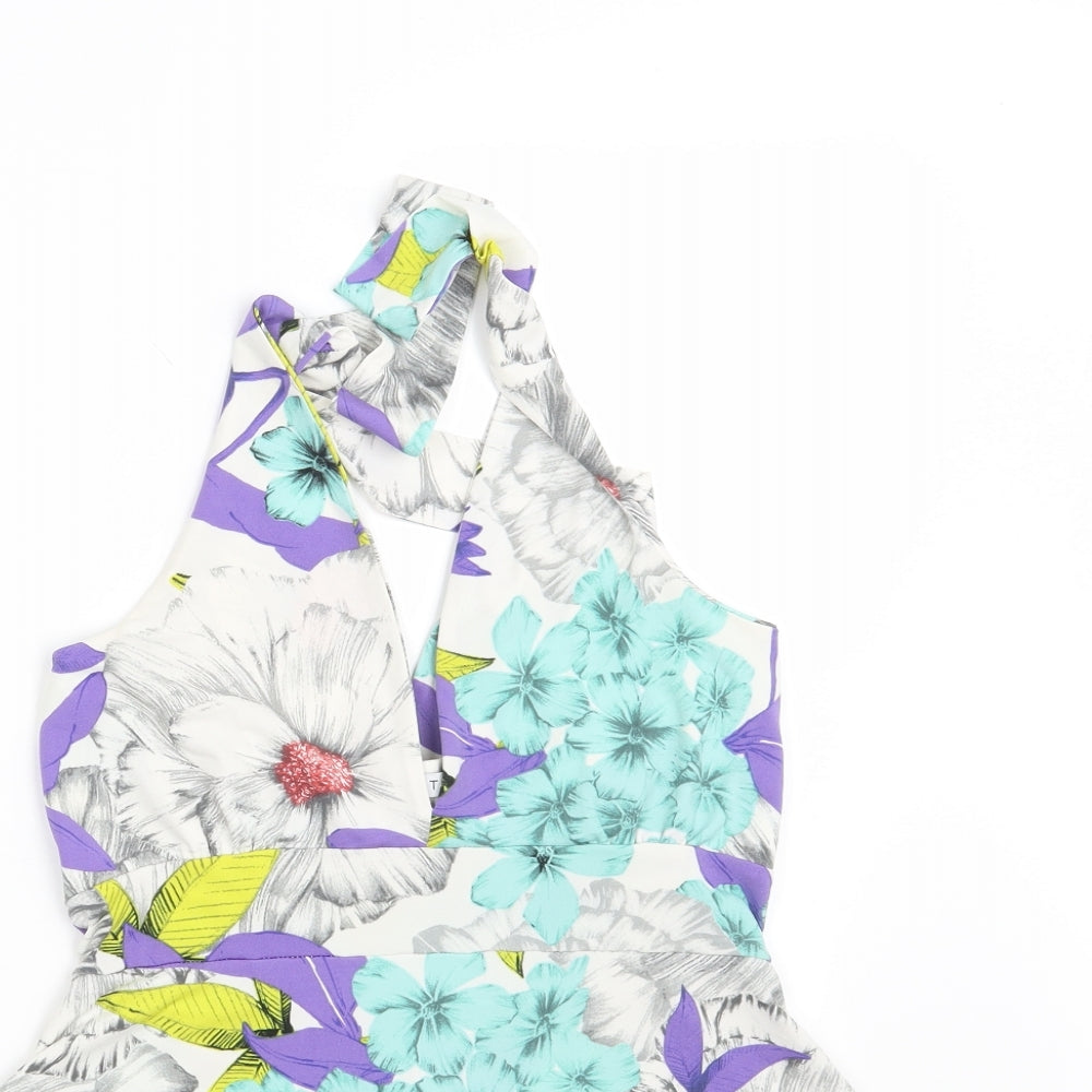 Definitions  Womens Multicoloured Floral  A-Line  Size 10
