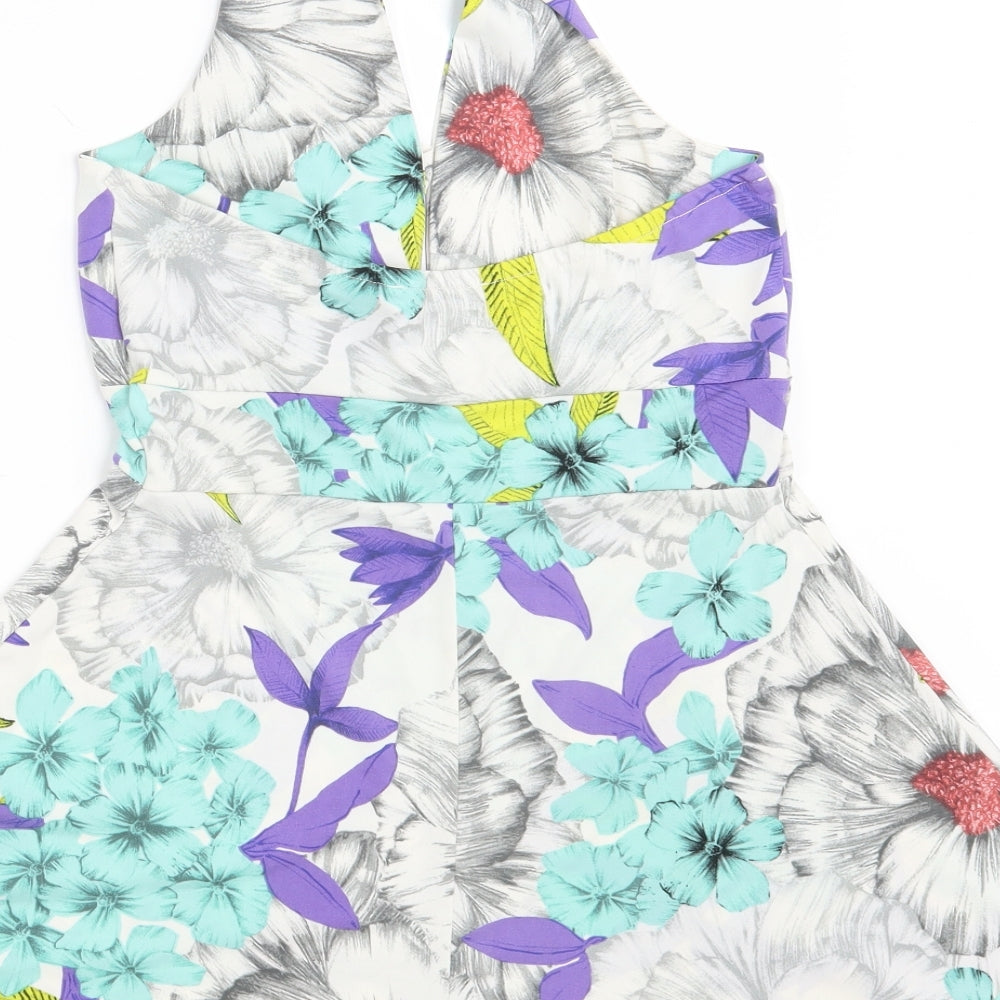 Definitions  Womens Multicoloured Floral  A-Line  Size 10