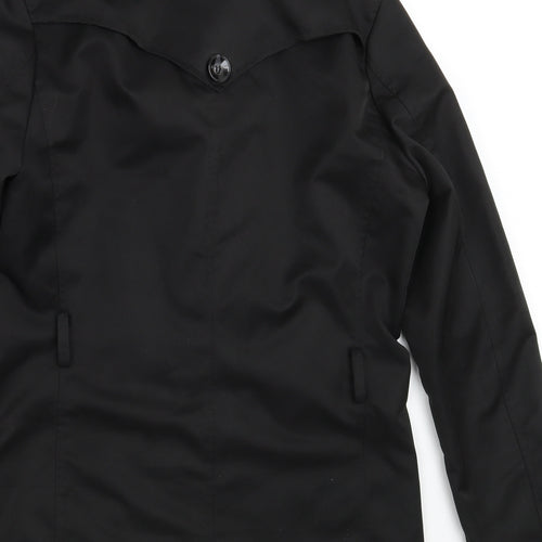 VSKa Womens Black   Overcoat Coat One Size