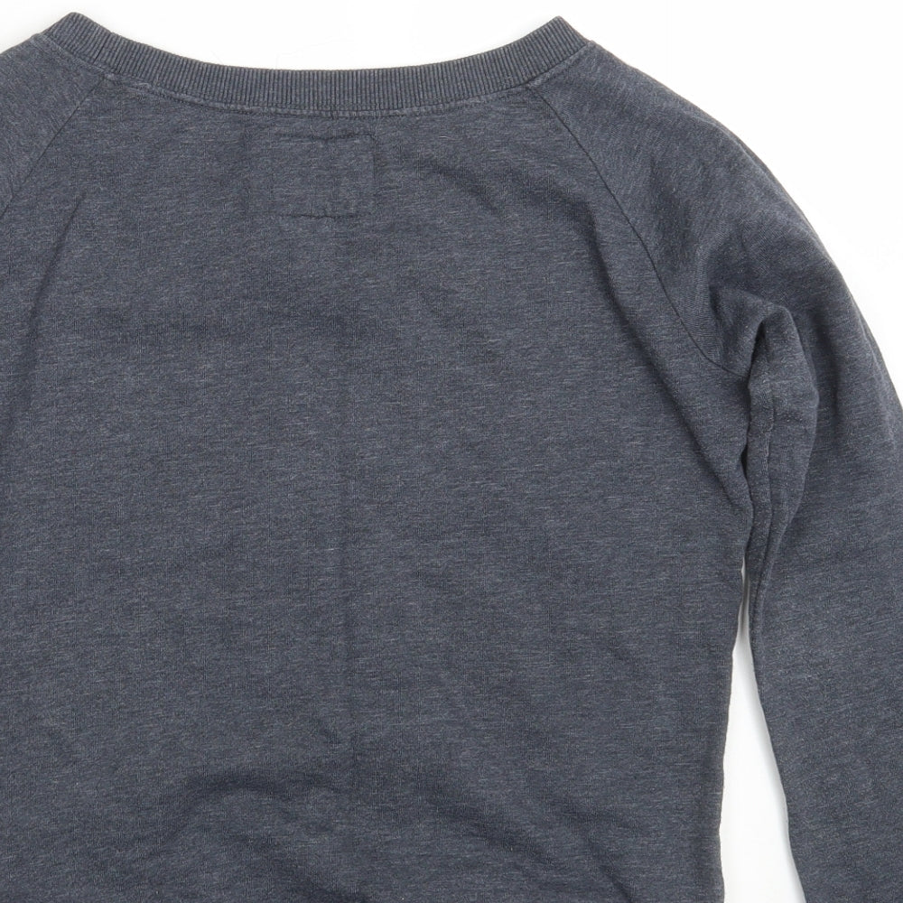 Superdry Womens Blue   Pullover Sweatshirt Size XS
