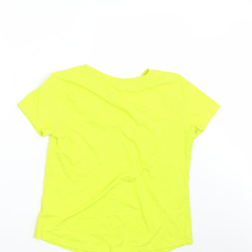 George Girls Yellow   Basic T-Shirt Size 12 Years