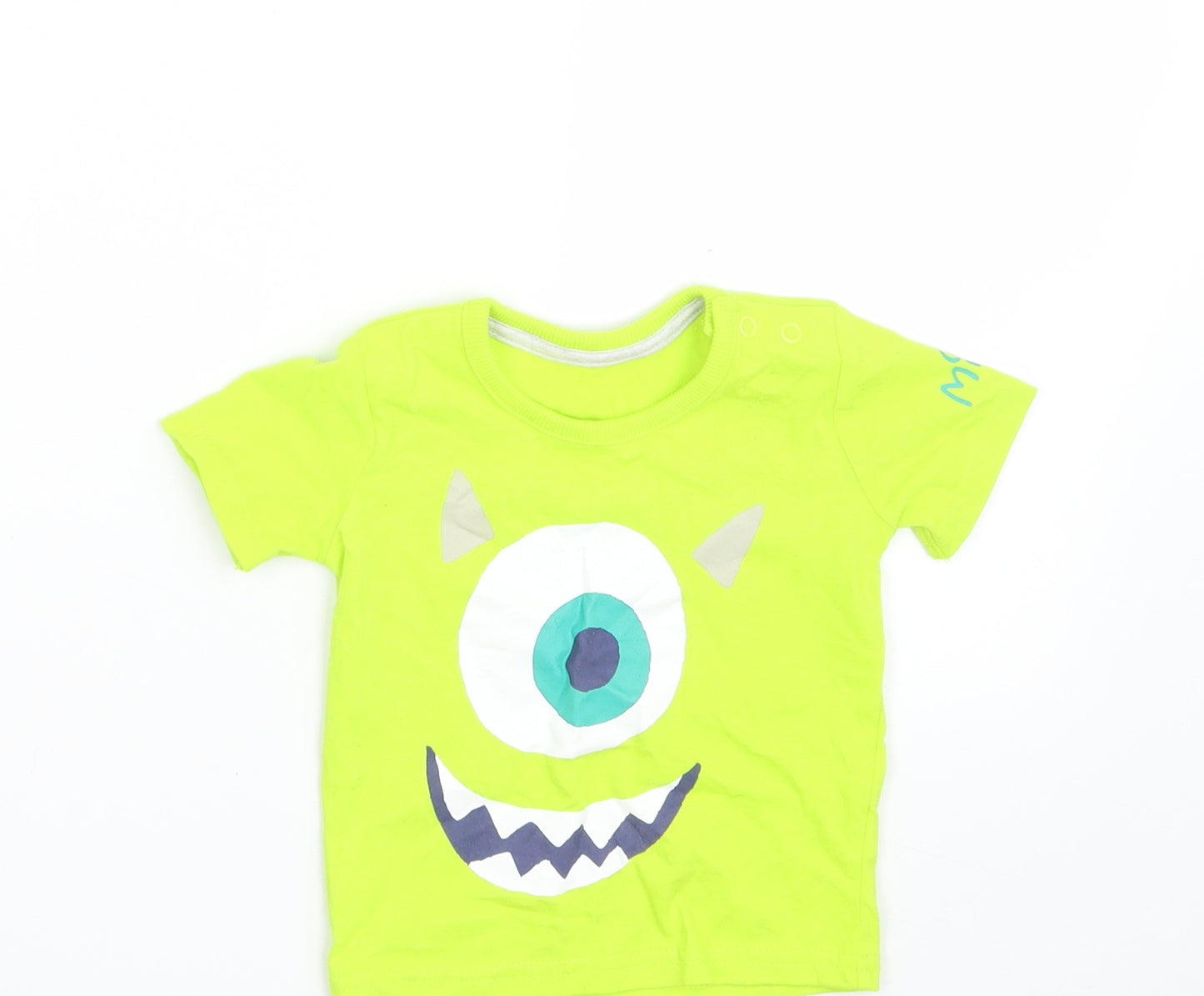 George Baby Green   Basic T-Shirt Size 3-6 Months  - MIKE