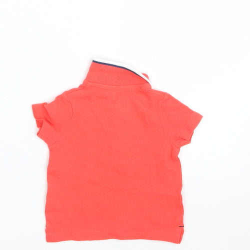 F&F Baby Red   Basic Polo Size Newborn