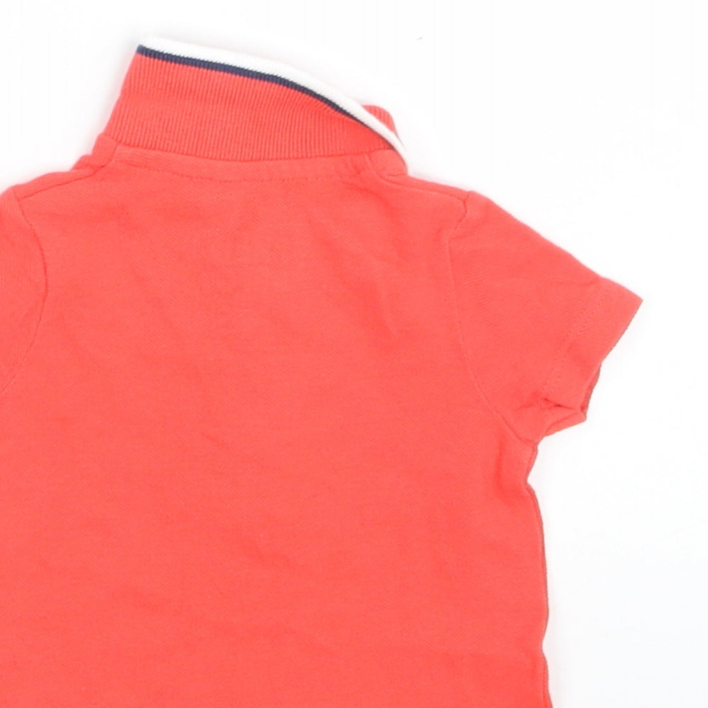 F&F Baby Red   Basic Polo Size Newborn