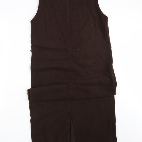 Modern Woman Womens Brown   Fit & Flare  Size 12