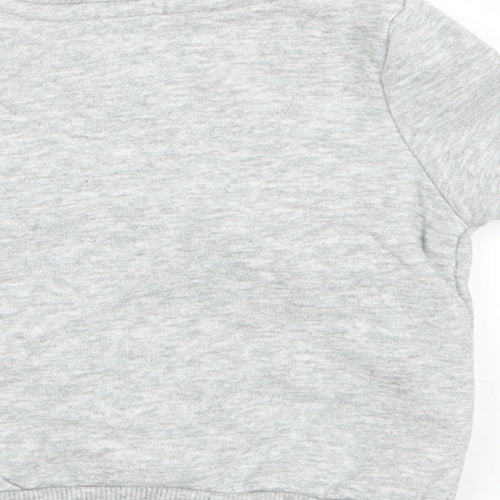 That's Not My... Baby Grey Animal Print  Pullover Jumper Size 0-3 Months