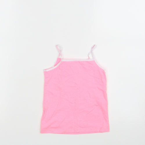 Primark Girls Pink   Camisole T-Shirt Size 4-5 Years