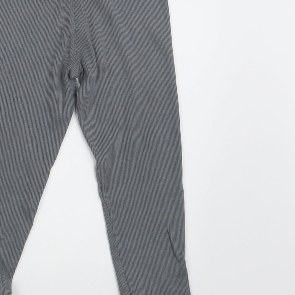 F&F Girls Grey   Jegging Trousers Size 4-5 Years - Waist 18in; Inside  leg 14in