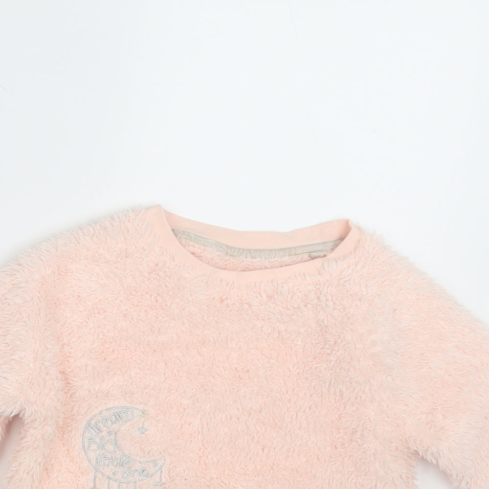 George Girls Pink   Pullover Jumper Size 3-4 Years