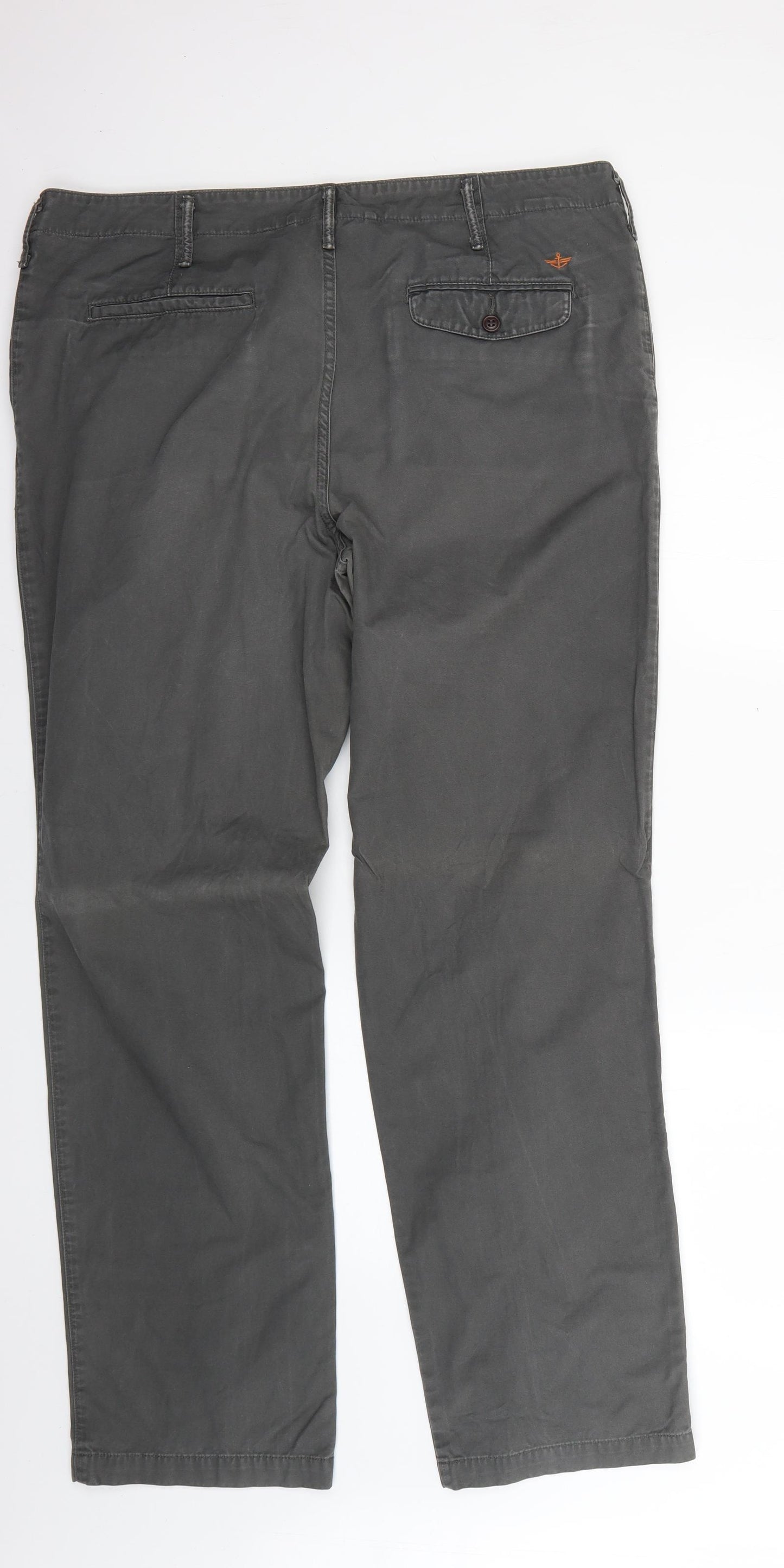 DOCKERS Mens Grey   Trousers  Size 34 L30 in