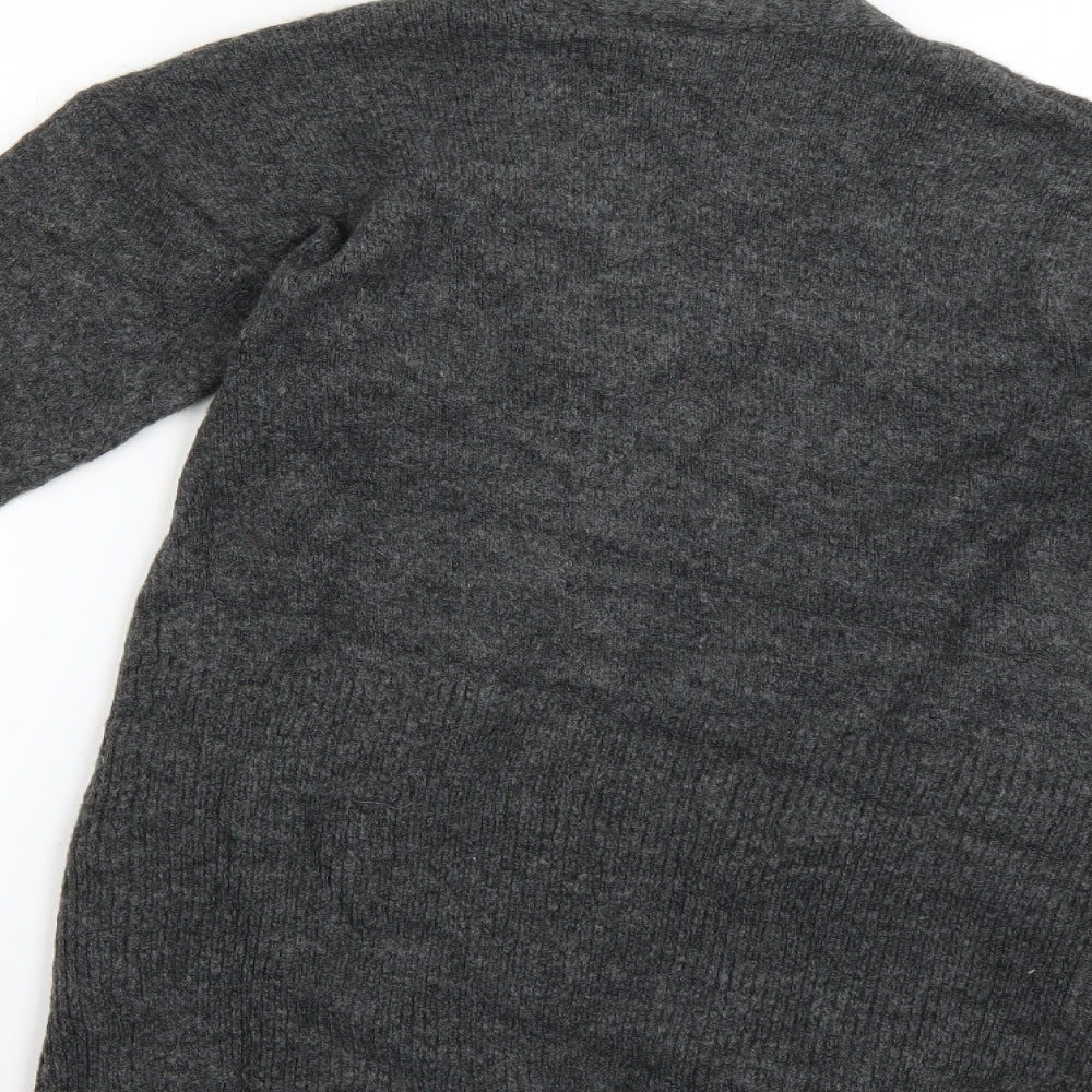 Dorothy Perkins Womens Grey   Cardigan Jumper Size S