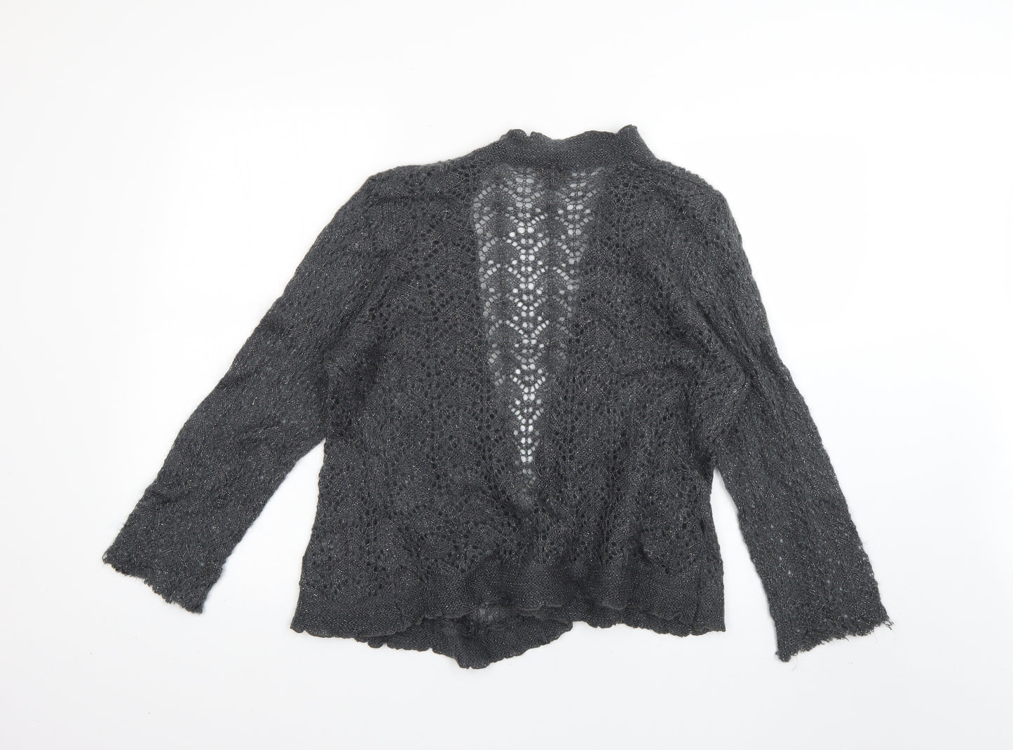 Mint Womens Grey   Cardigan Jumper Size 10
