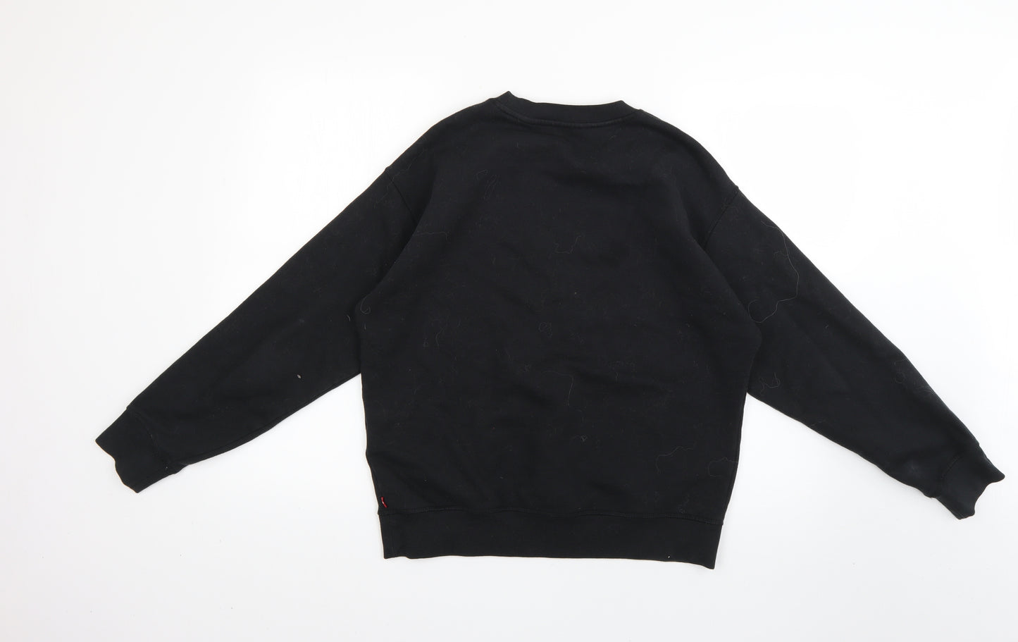 levis Mens Black   Pullover Jumper Size S