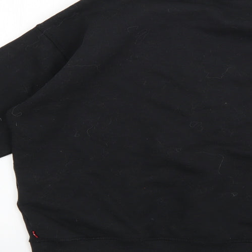 levis Mens Black   Pullover Jumper Size S