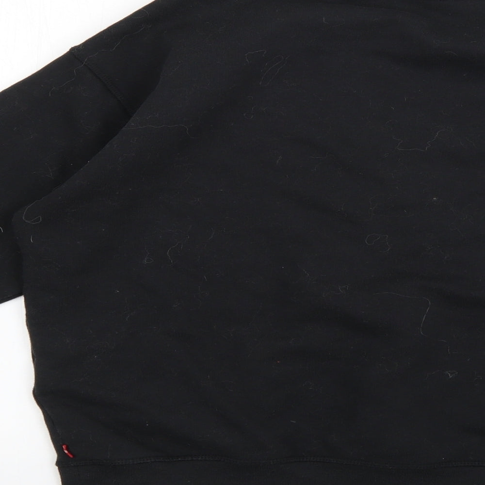 levis Mens Black   Pullover Jumper Size S
