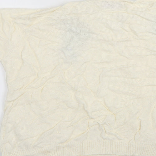 EWM Womens White   Pullover Jumper Size 18
