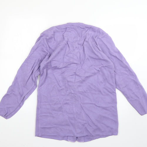 paramour Womens Purple   Cardigan Jumper Size XL
