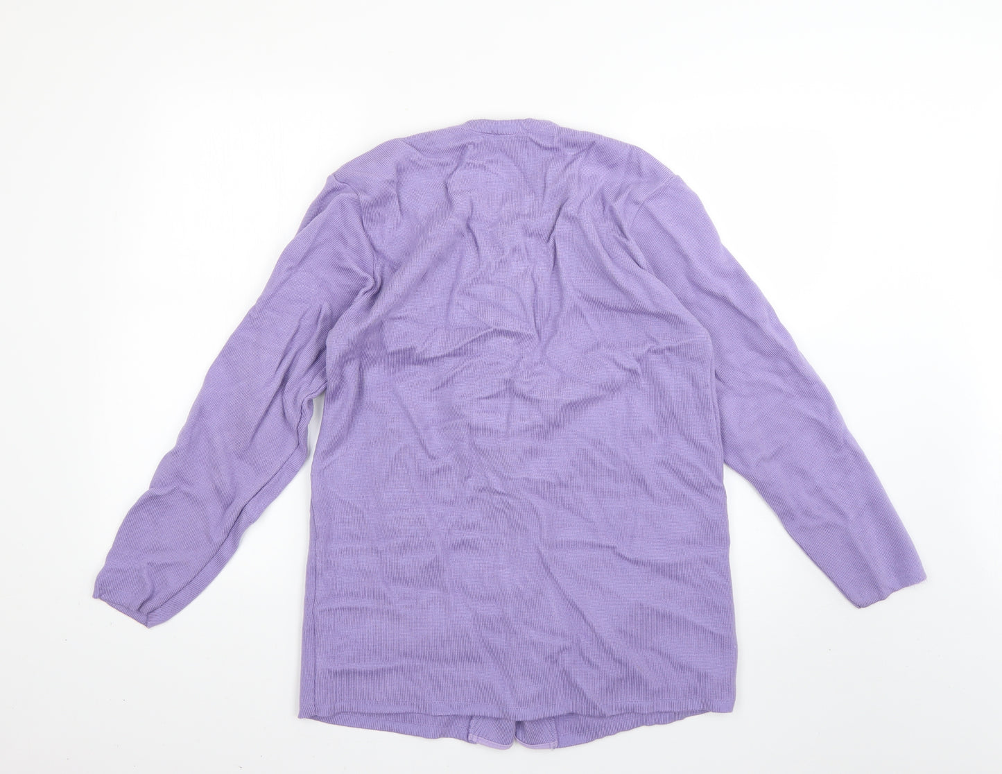 paramour Womens Purple   Cardigan Jumper Size XL