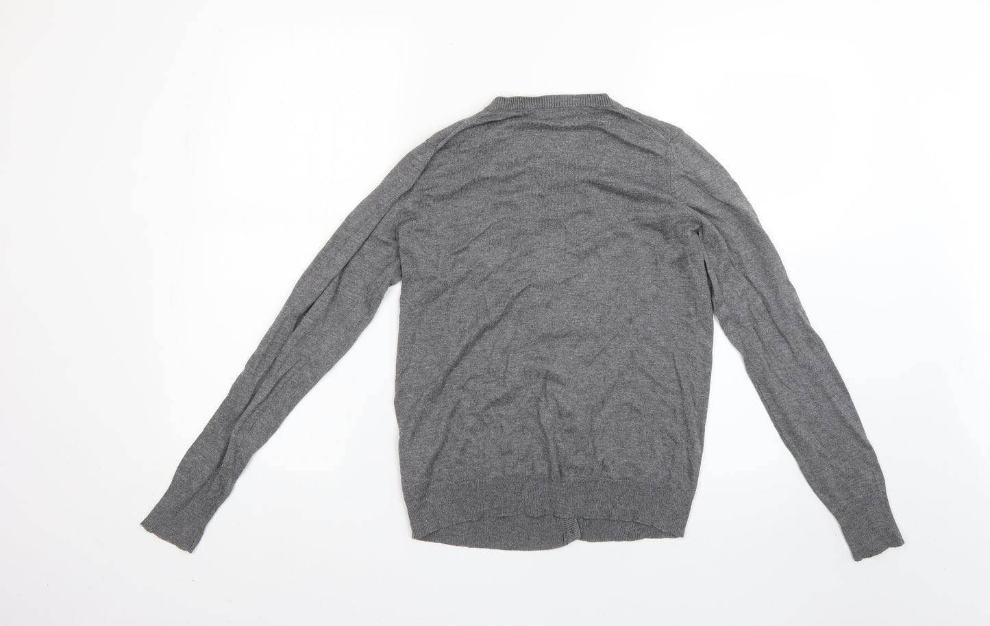 United Colors of Benetton Womens Grey   Cardigan Jumper Size S