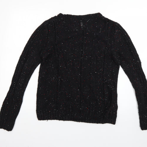 Marks and Spencer Womens Black   Pullover Jumper Size M