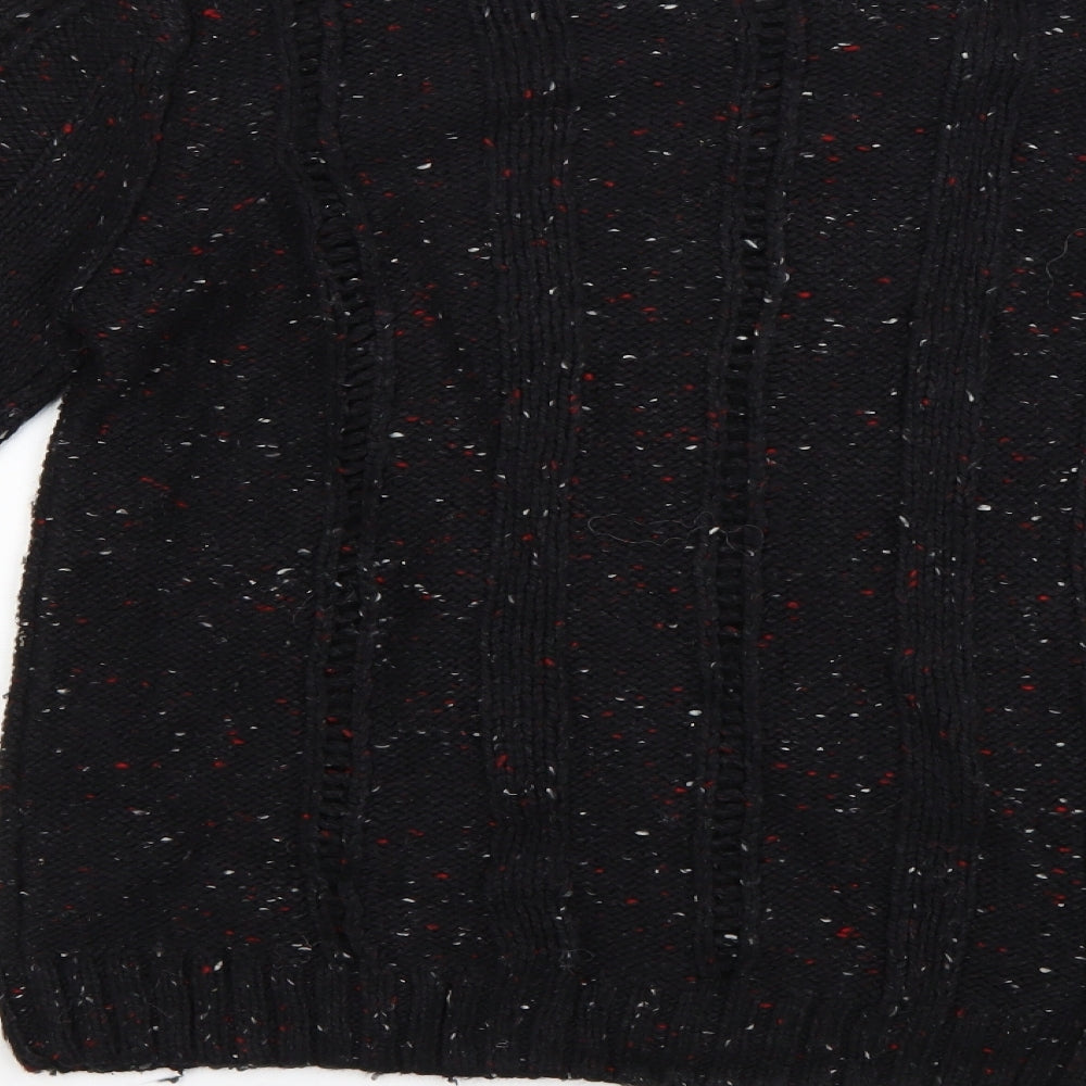 Marks and Spencer Womens Black   Pullover Jumper Size M