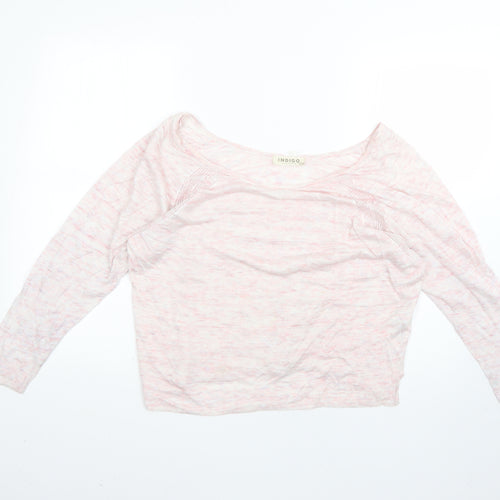 Marks and Spencer Womens Pink   Pullover Jumper Size 14