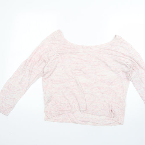 Marks and Spencer Womens Pink   Pullover Jumper Size 14