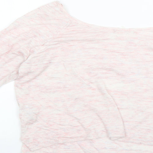 Marks and Spencer Womens Pink   Pullover Jumper Size 14