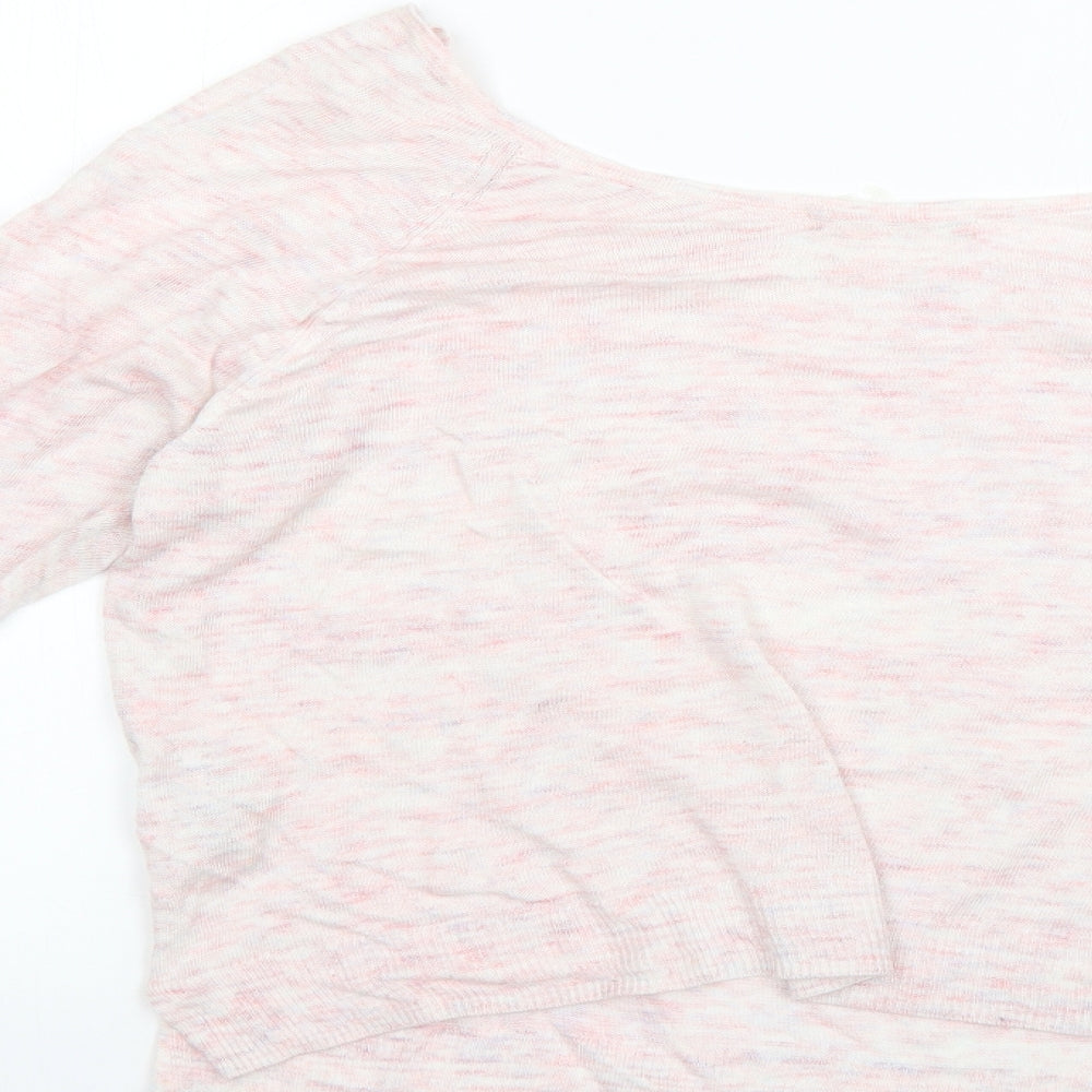 Marks and Spencer Womens Pink   Pullover Jumper Size 14