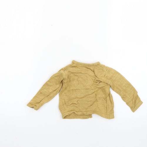 George Baby Yellow   Cardigan Jumper Size 3-6 Months