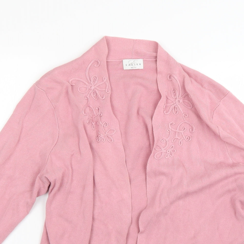 Eastex Womens Pink   Cardigan Jumper Size 18