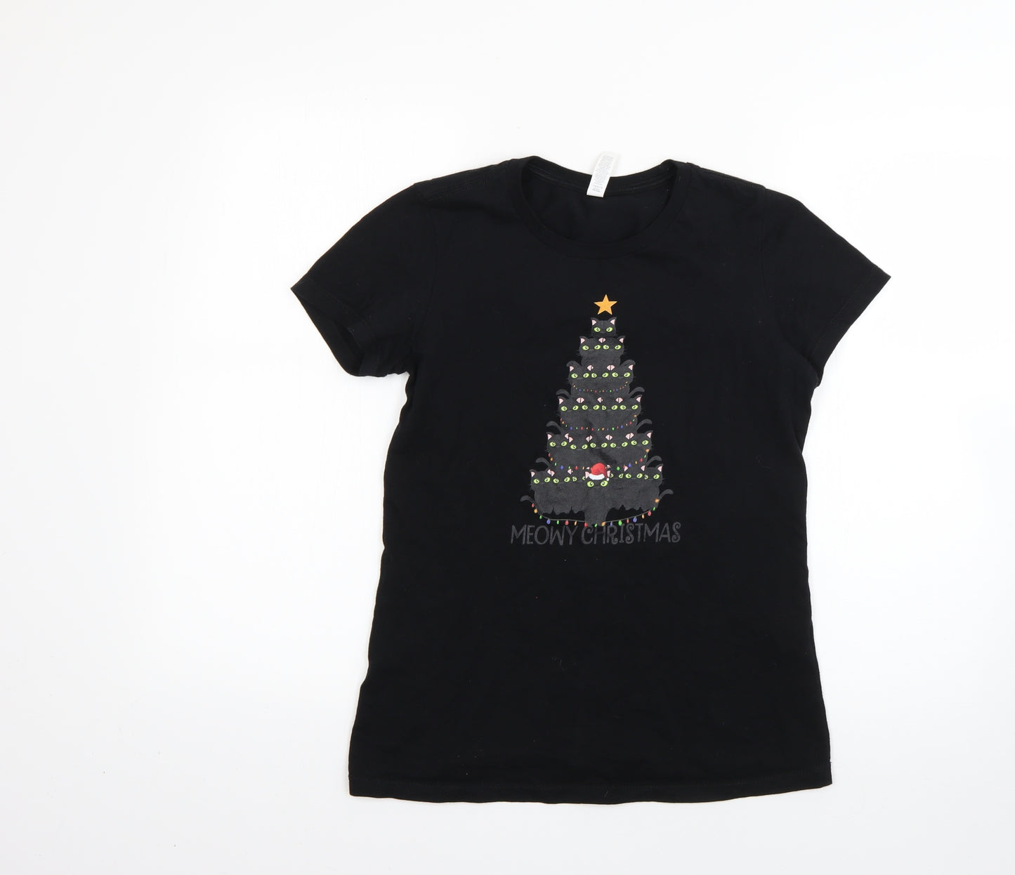 Bella Womens Black   Basic T-Shirt Size M