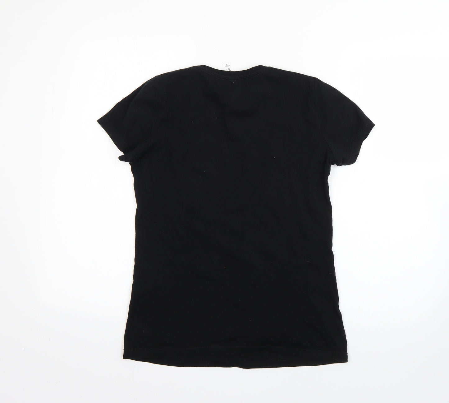 Bella Womens Black   Basic T-Shirt Size M