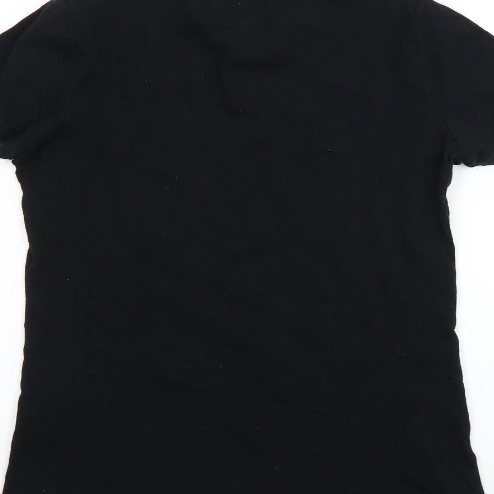 Bella Womens Black   Basic T-Shirt Size M