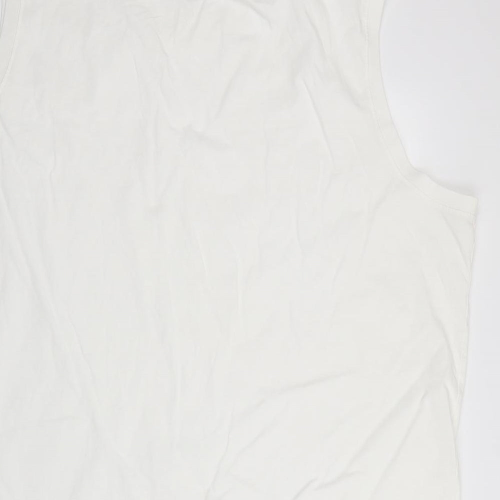eddie bowen Mens White    T-Shirt Size 3XL