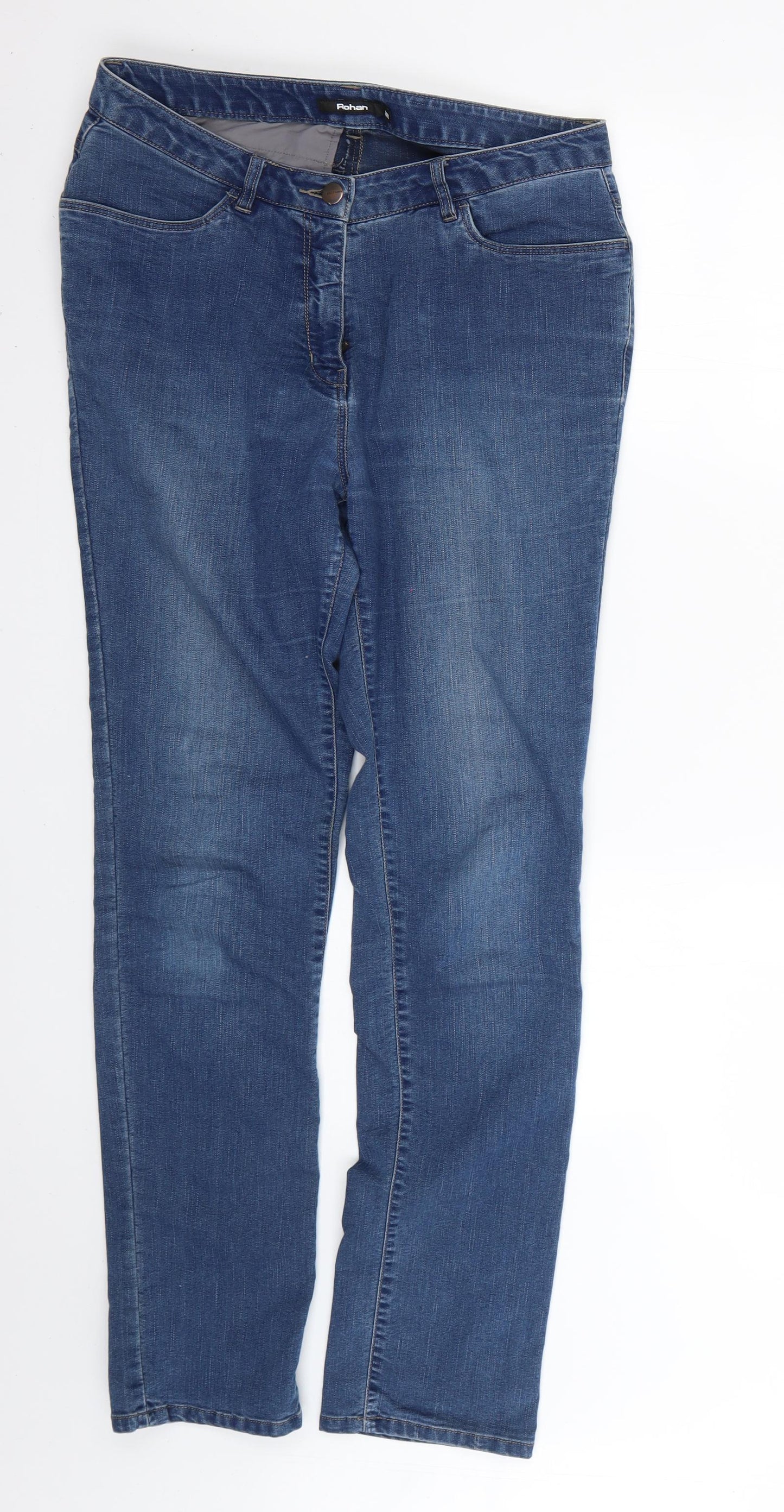 Rohan Mens Blue   Straight Jeans Size 16 L29 in