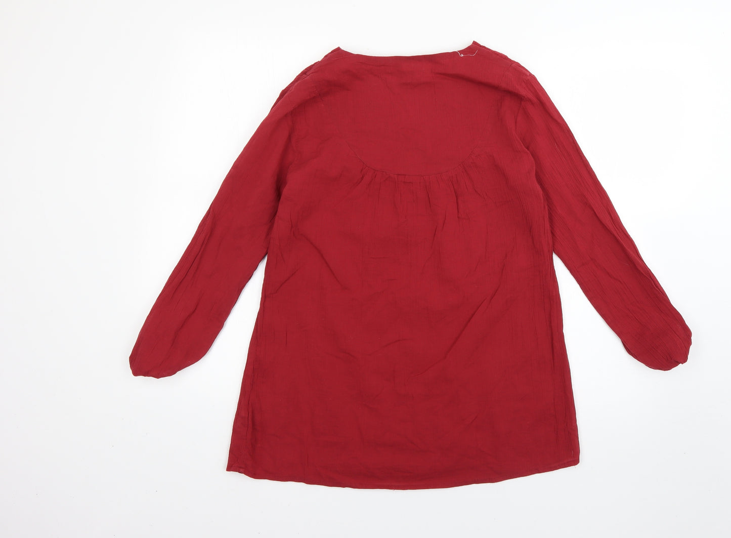 thought Womens Red   Basic Blouse Size 12