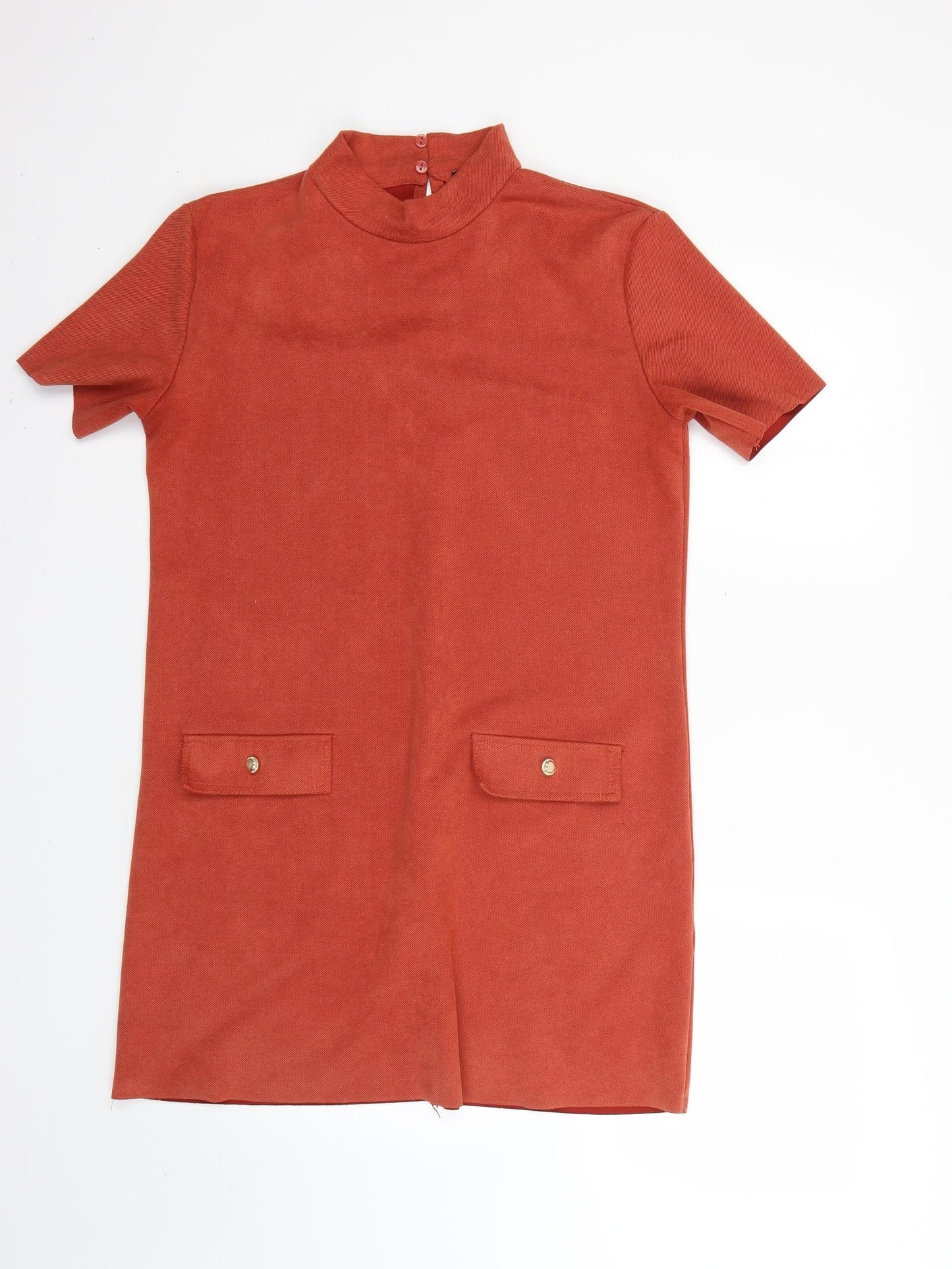 Zara Womens Orange   Jumper Dress  Size M