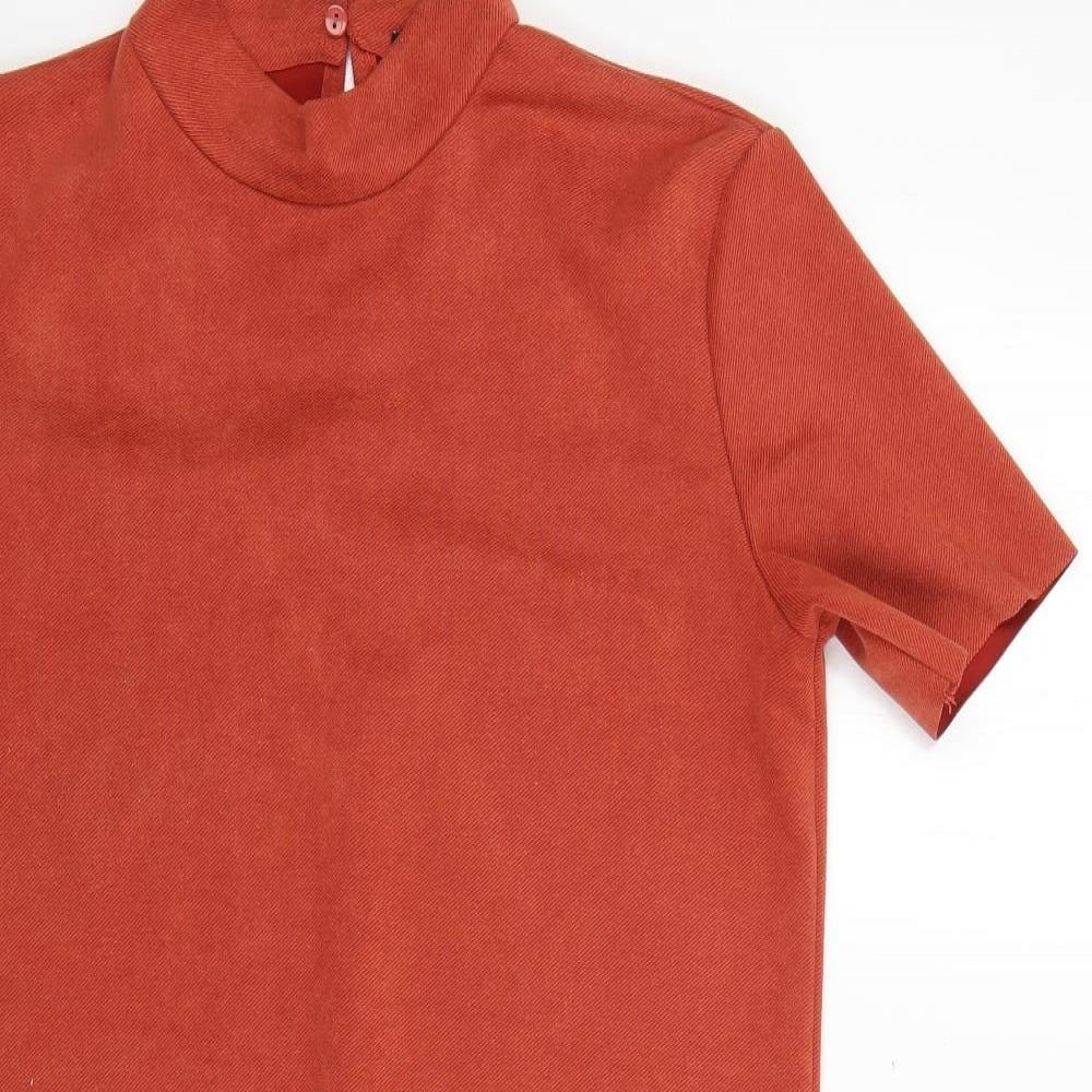 Zara Womens Orange   Jumper Dress  Size M