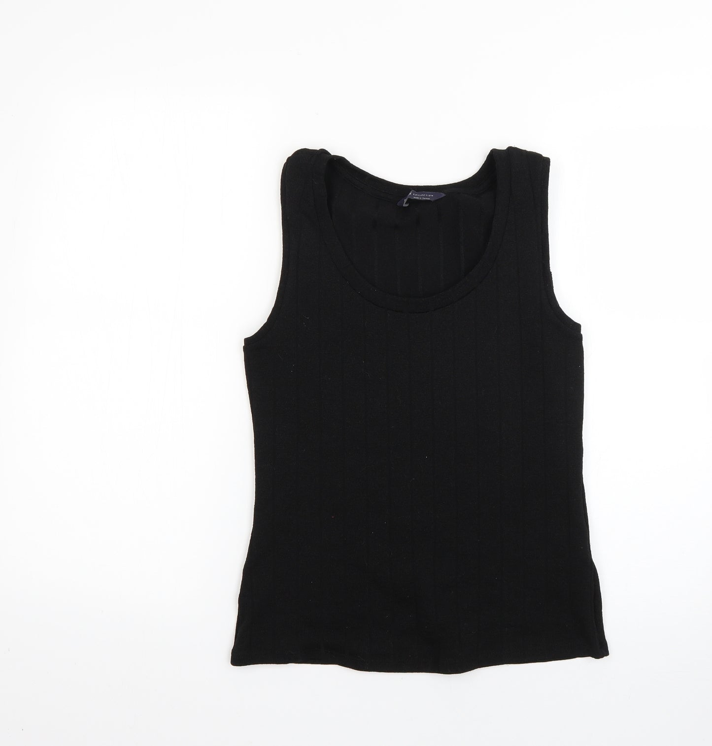 Marks and Spencer Womens Black   Basic T-Shirt Size 12