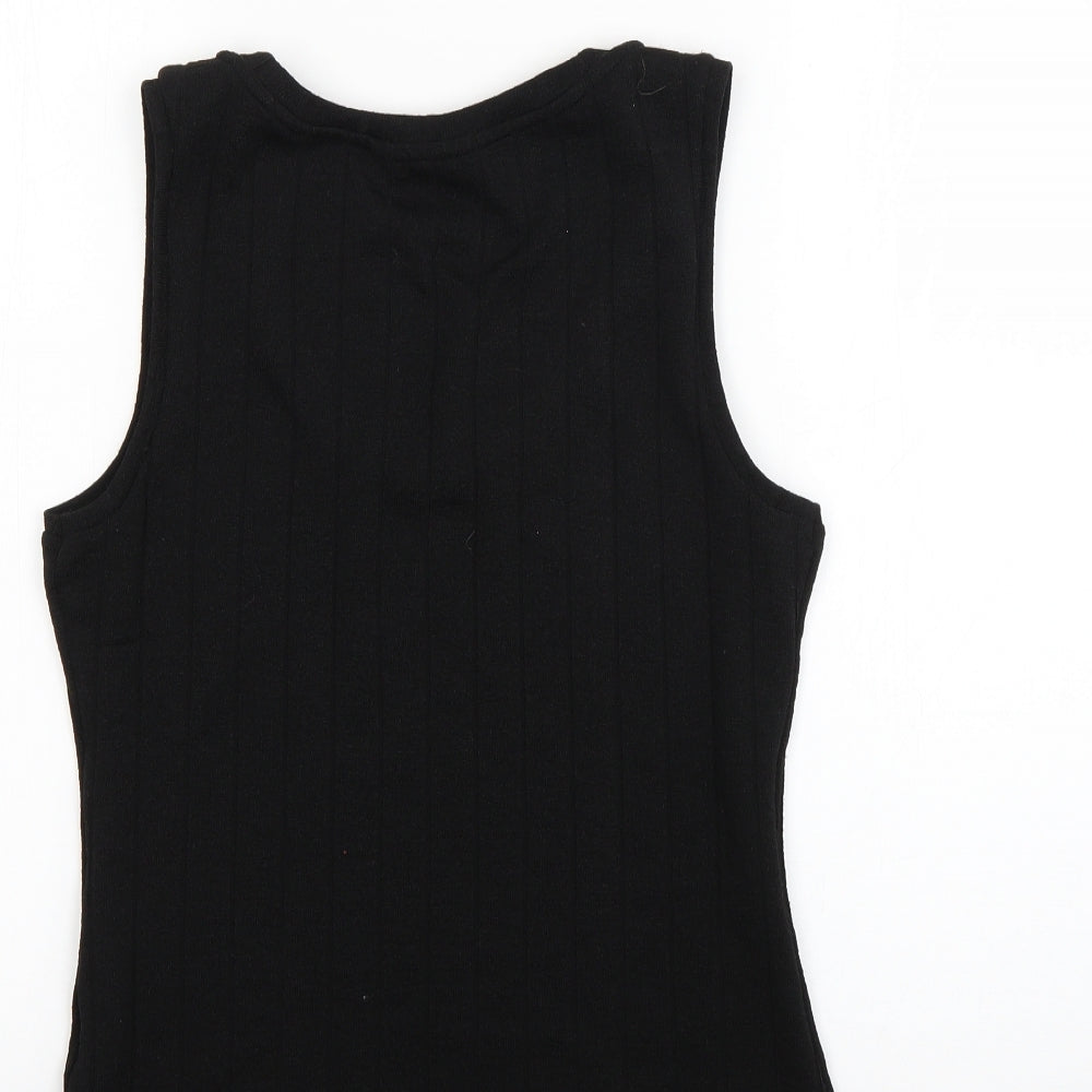 Marks and Spencer Womens Black   Basic T-Shirt Size 12