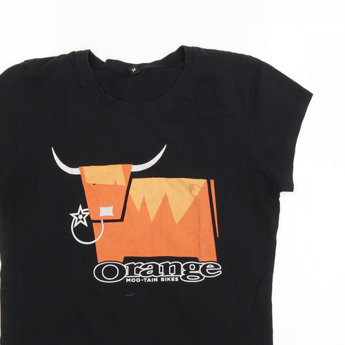 Continental Womens Black    T-Shirt Size M