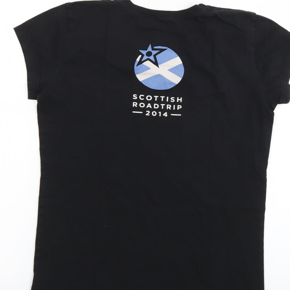 Continental Womens Black    T-Shirt Size M