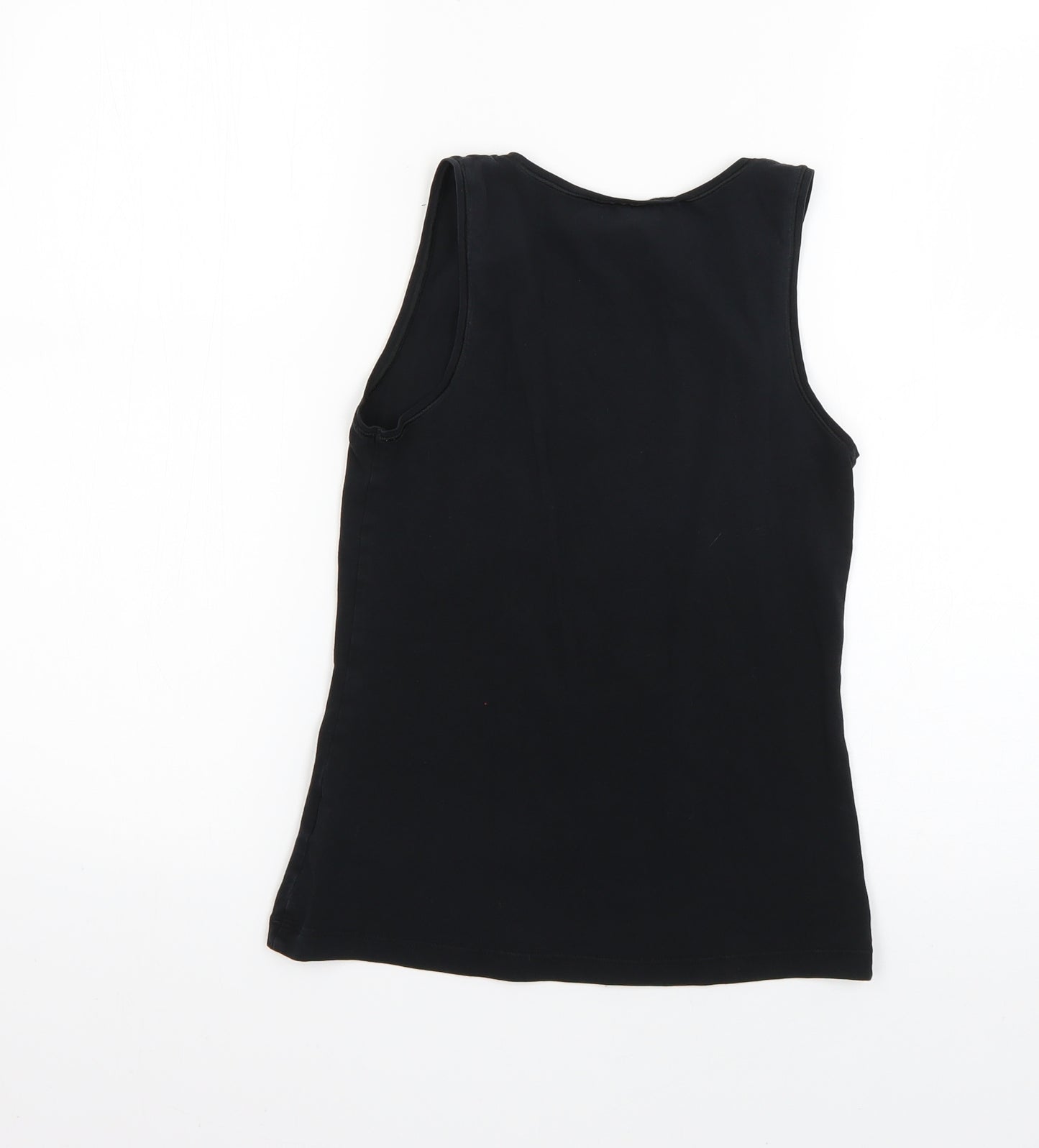 Marks and Spencer Womens Black   Basic T-Shirt Size 10