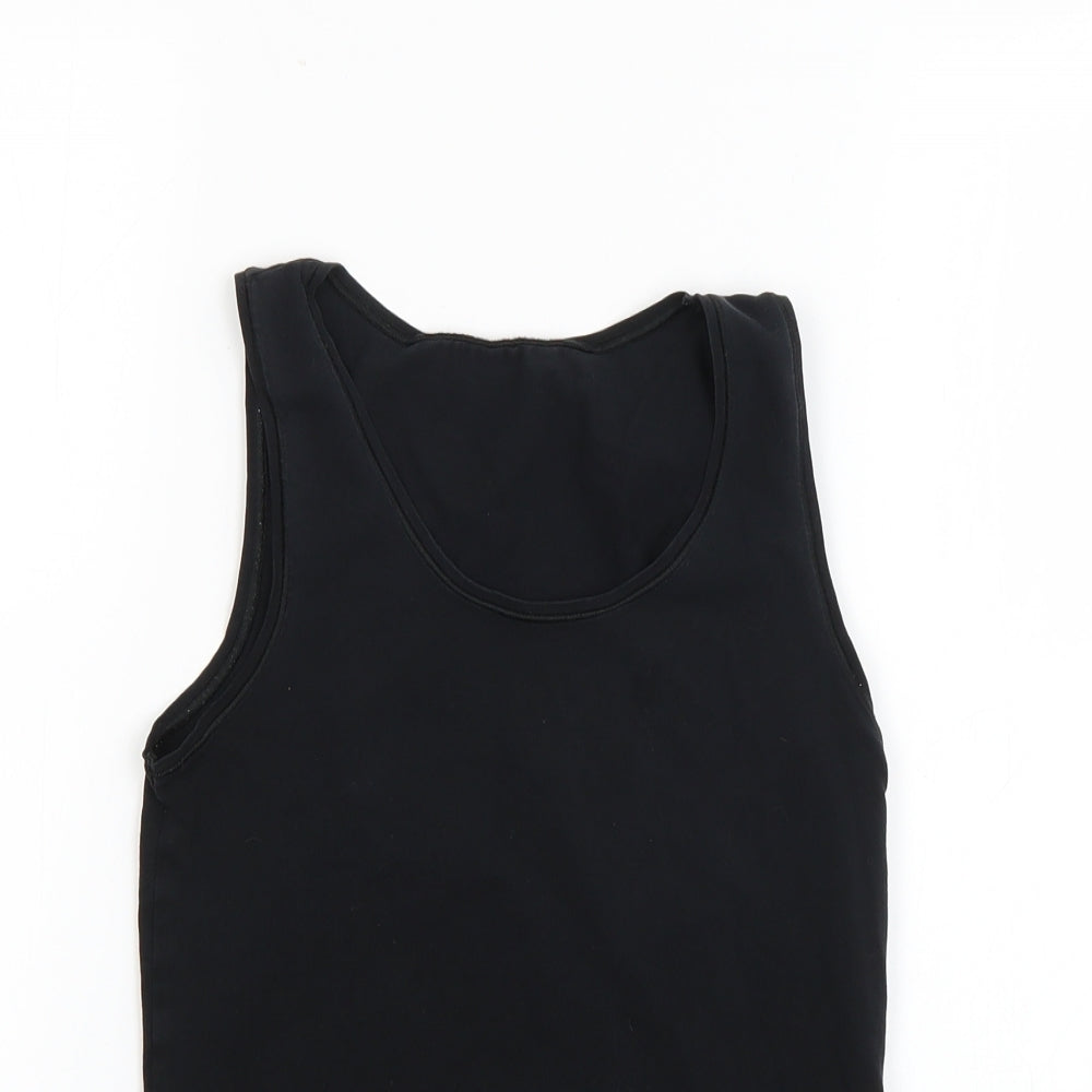 Marks and Spencer Womens Black   Basic T-Shirt Size 10